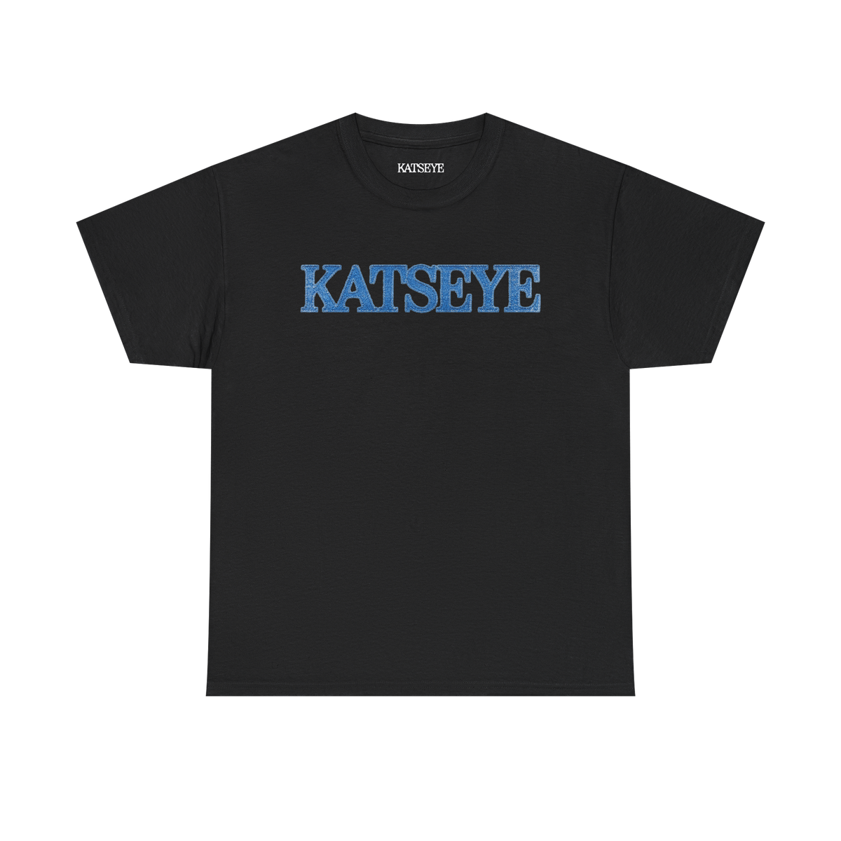 KATSEYE Merch – KATSEYE Denim Logo Black T-Shirt