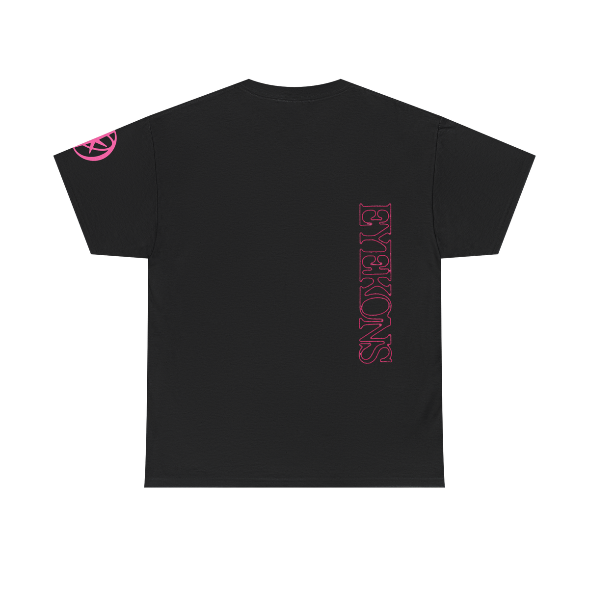 KATSEYE Merch – Stitched Like Logo Black T-Shirt