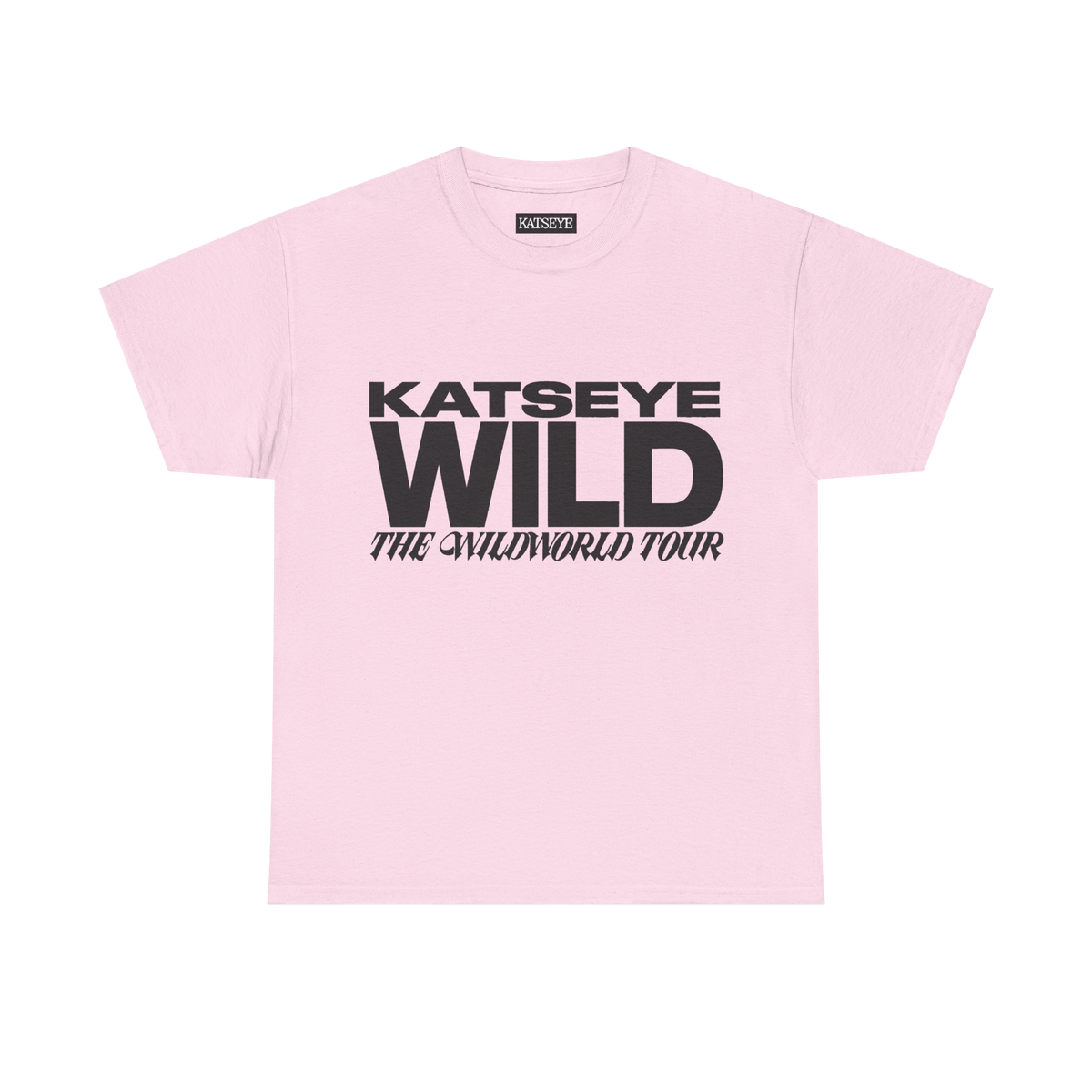KATSEYE Merch – WILDWORLD Eyes Pink T-Shirt