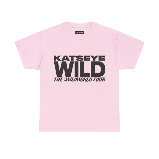 KATSEYE Merch – WILDWORLD Eyes Pink T-Shirt