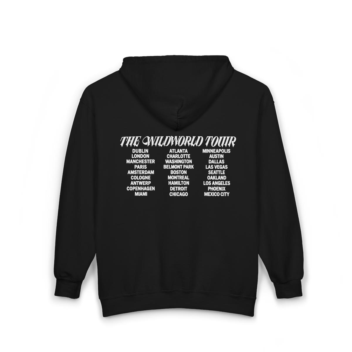 KATSEYE Merch – WILDWORLD Tour Zip-Up Hoodie